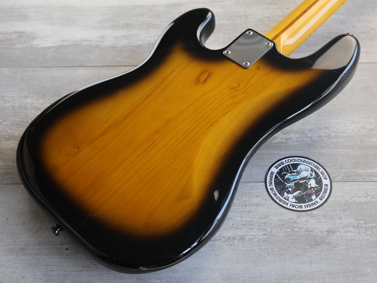 1999 Fender Japan PB57-53 '57 Reissue Precision Bass w/Aguilar Pickup (Brown Sunburst)