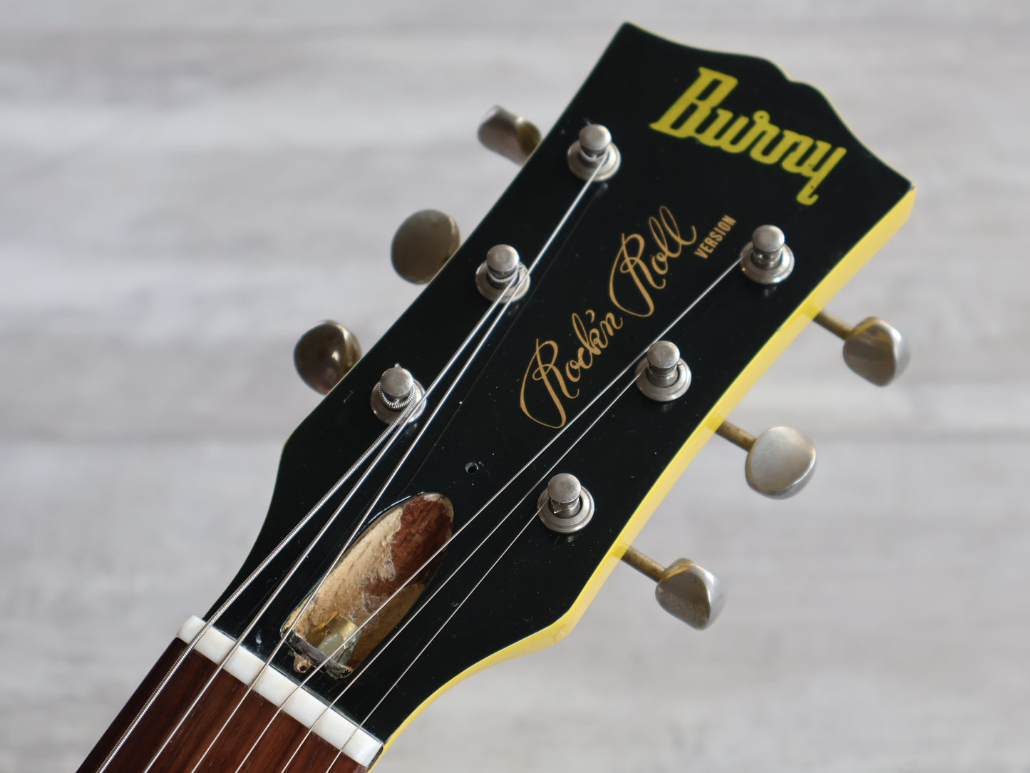 1980's Burny TV-55 Les Paul Junior DC (TV Yellow)