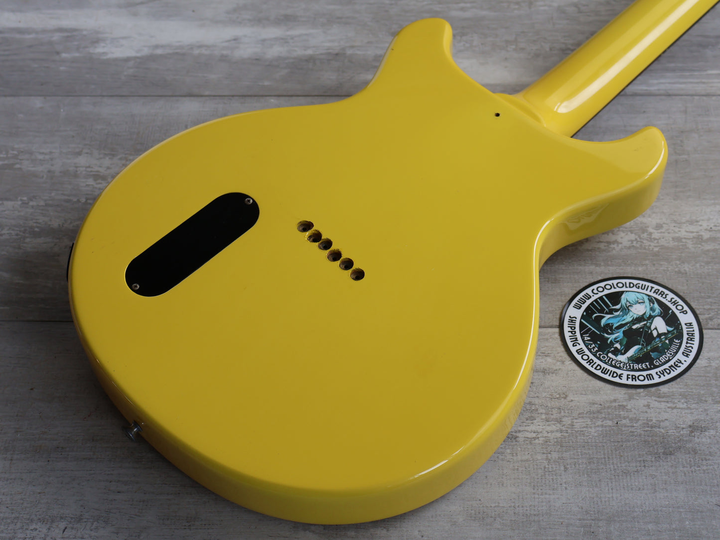 1980's Burny TV-55 Les Paul Junior DC (TV Yellow)