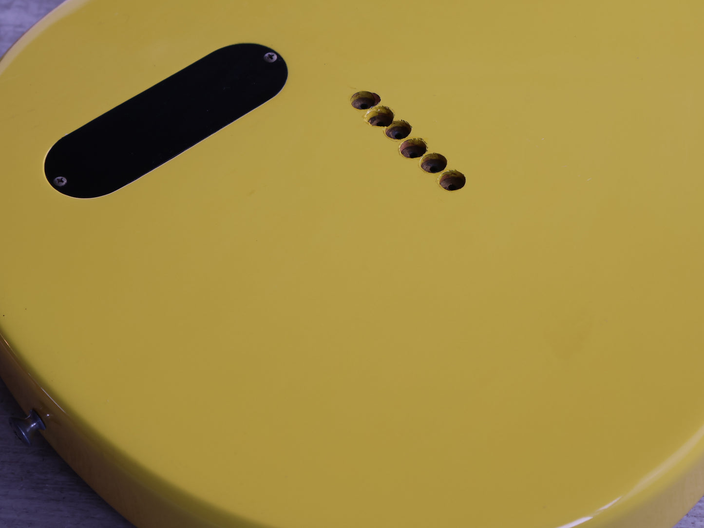 1980's Burny TV-55 Les Paul Junior DC (TV Yellow)