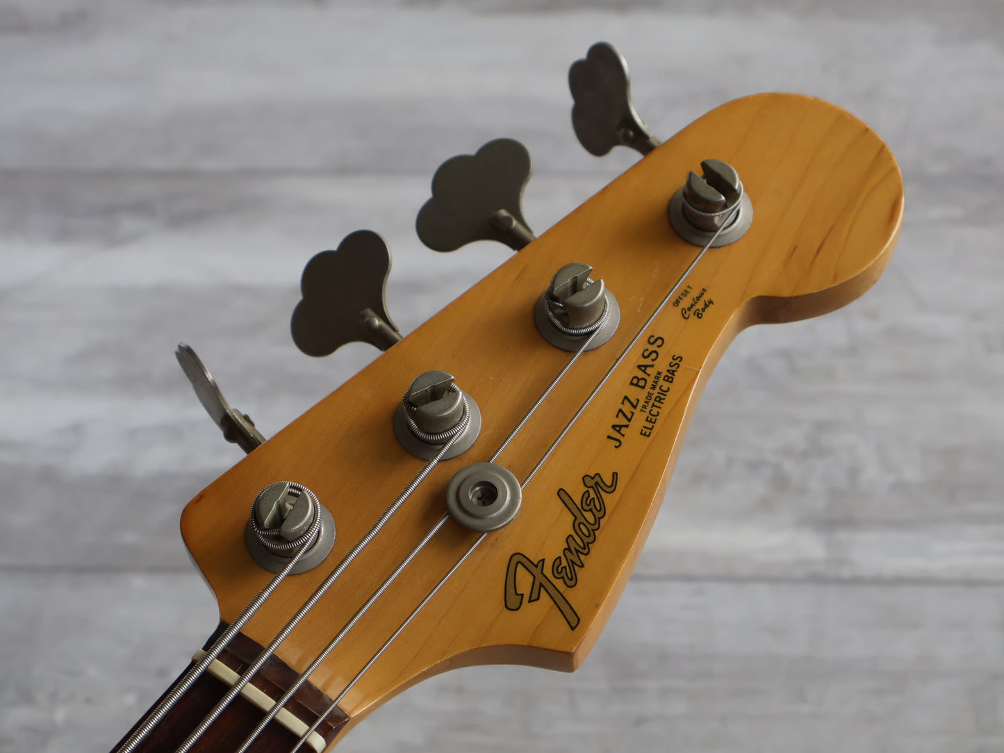 1990 Fender Japan JB62-95 '62 Reissue Jazz Bass w/USA Pickups (Sunburst)