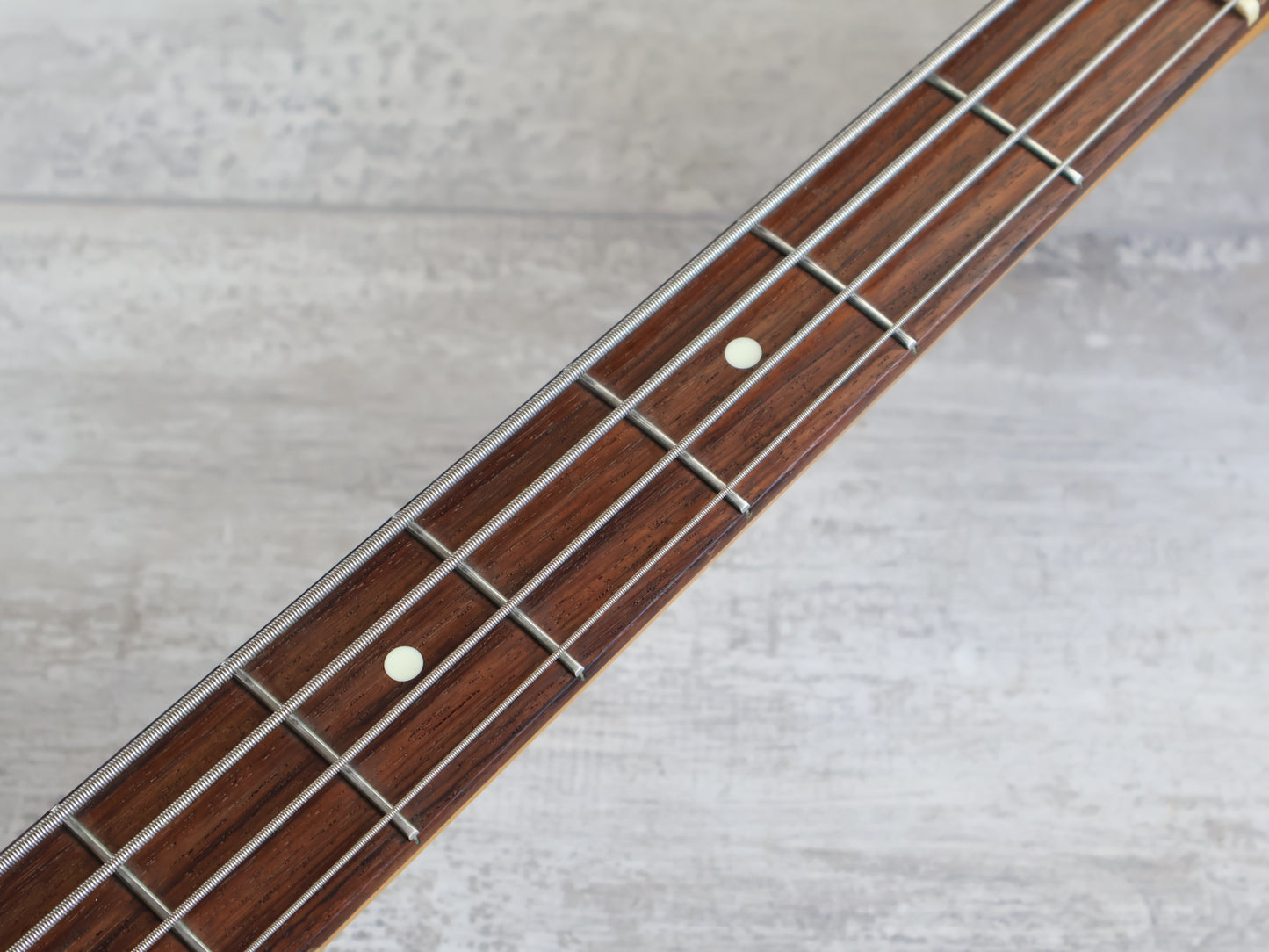 1990 Fender Japan JB62-95 '62 Reissue Jazz Bass w/USA Pickups (Sunburst)