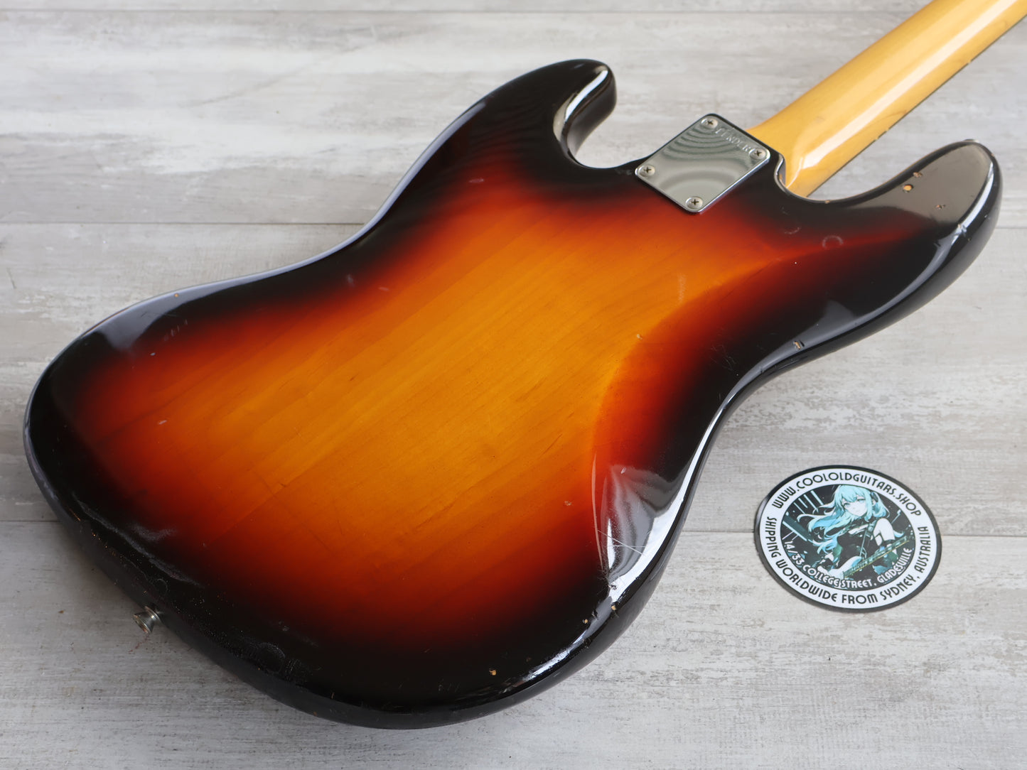 1990 Fender Japan JB62-95 '62 Reissue Jazz Bass w/USA Pickups (Sunburst)
