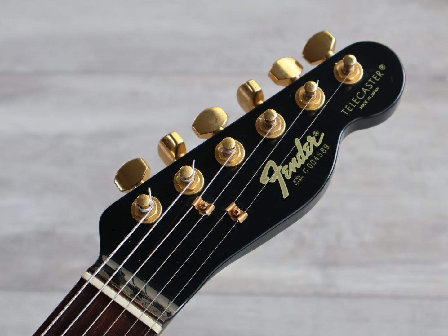 1988 Fender Japan TLG80-60 Vintage Telecaster (Black & Gold)