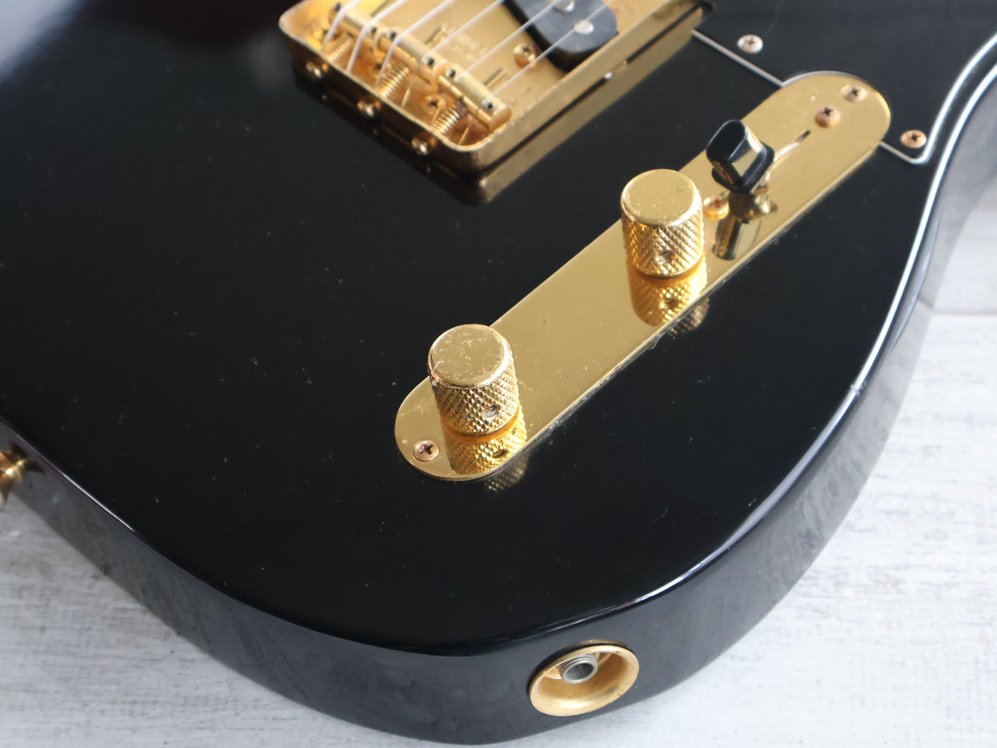 1988 Fender Japan TLG80-60 Vintage Telecaster (Black & Gold)