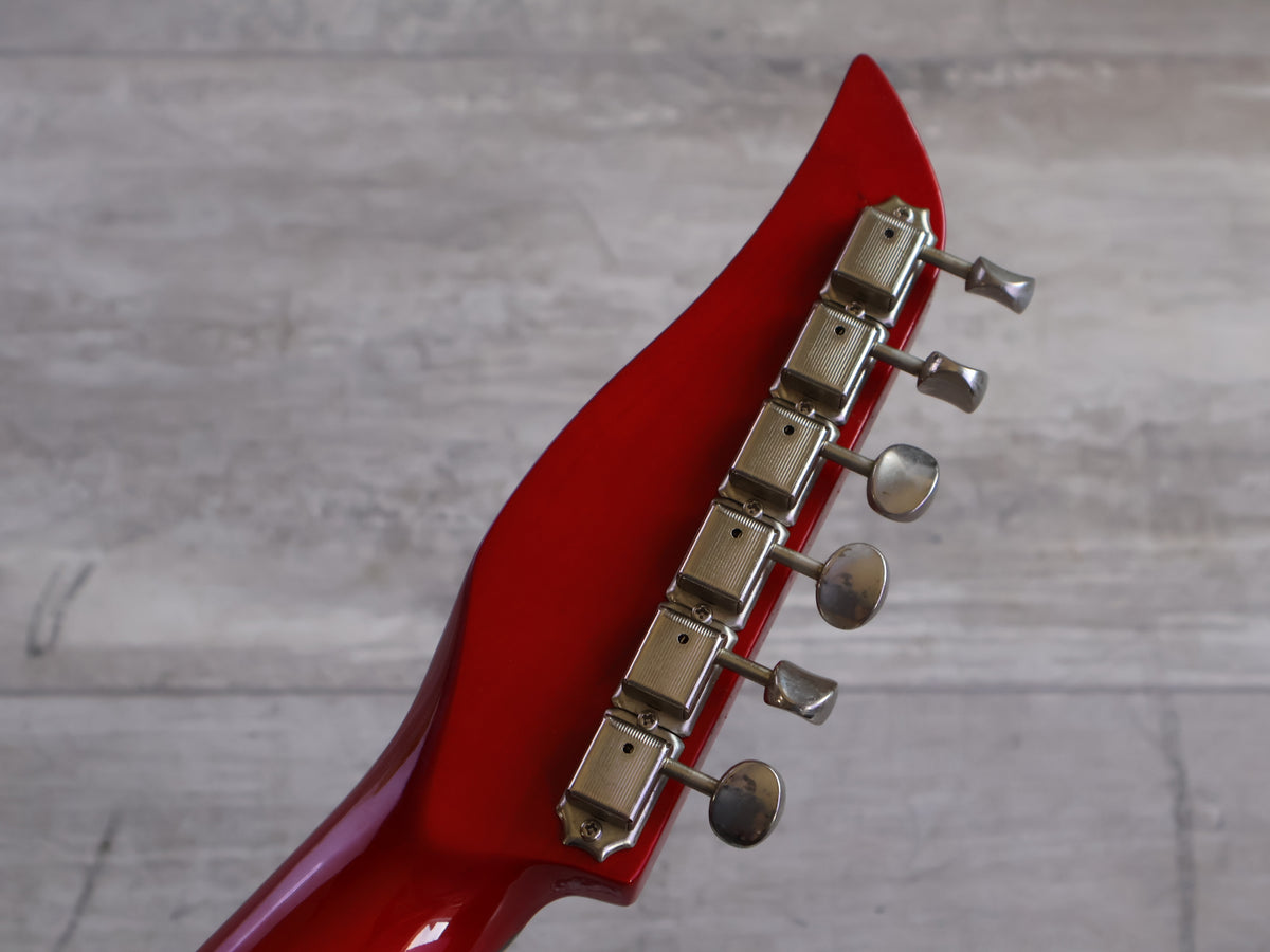 2000’s Tokai Japan Talbo Blazing Fire Cast Aluminium Electric Guitar (Red)