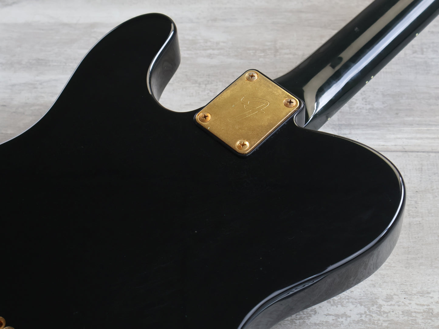 1988 Fender Japan TLG80-60 Vintage Telecaster (Black & Gold)