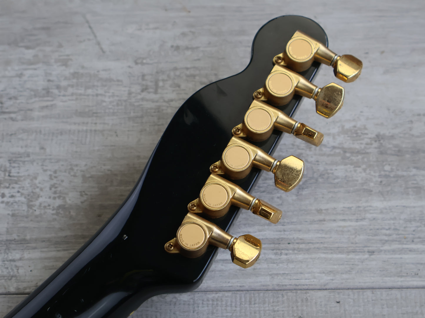 1988 Fender Japan TLG80-60 Vintage Telecaster (Black & Gold)