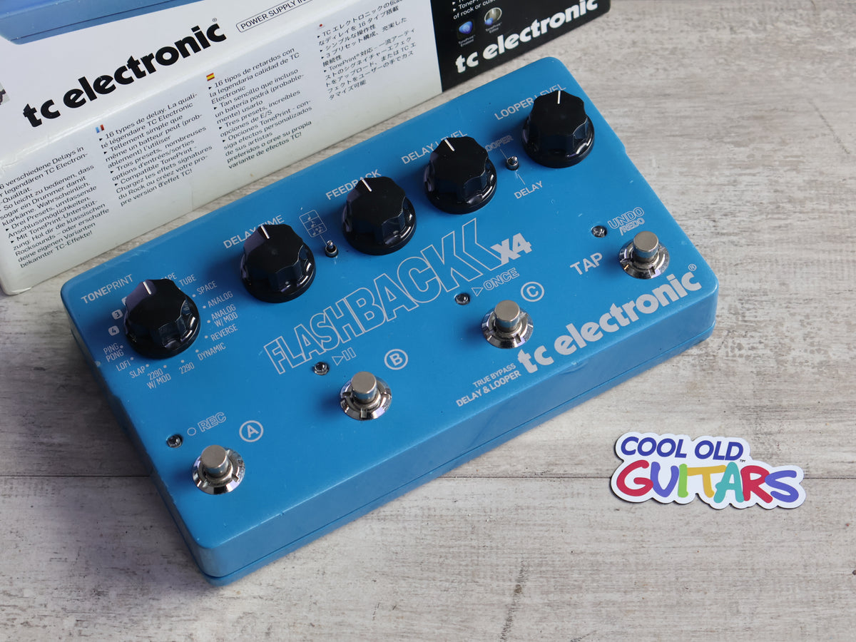 TC Electronic Flashback X4 Delay & Looper Pedal