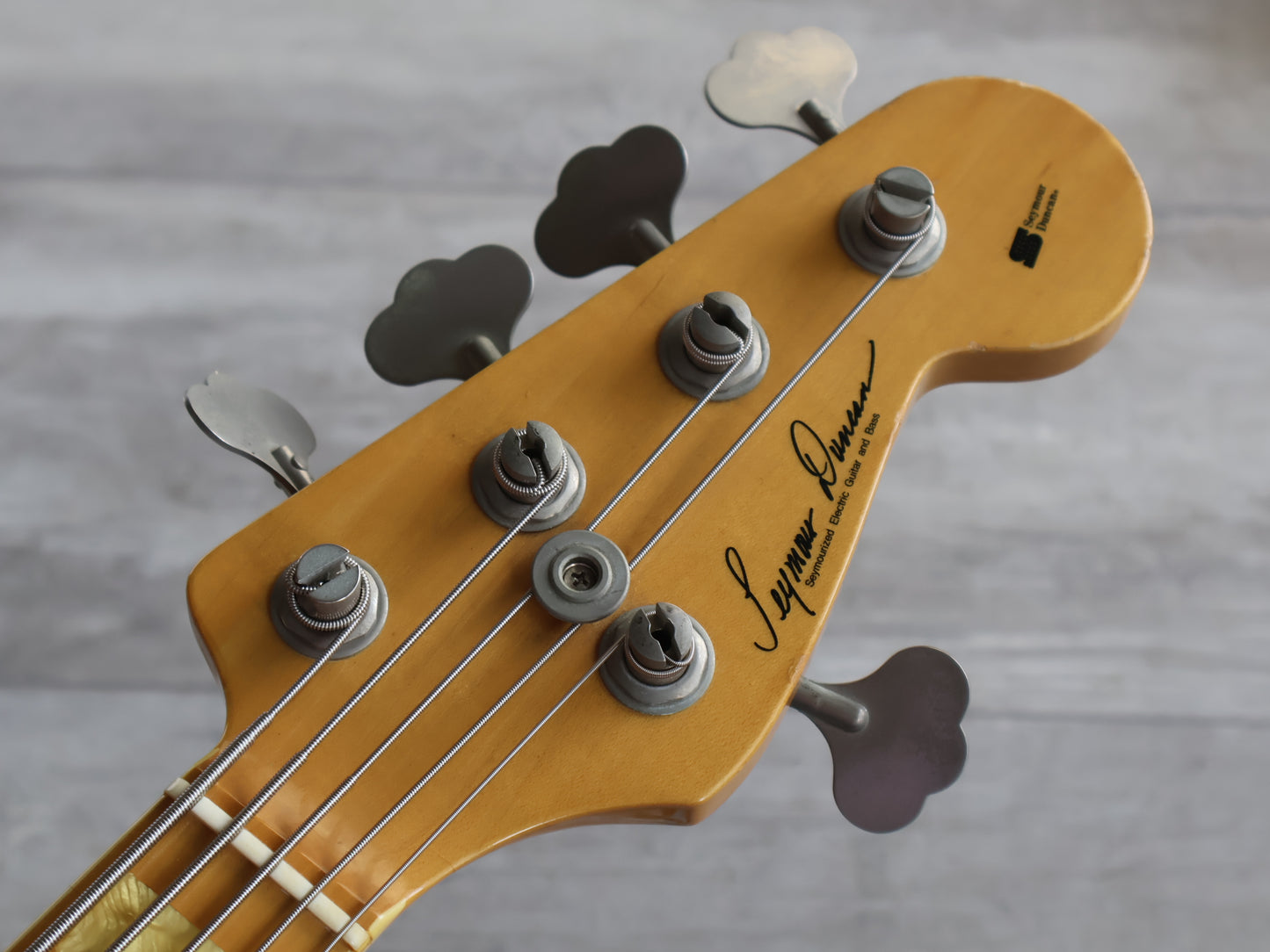 2001 Seymour Duncan Japan DJ-300M5 CTM Custom Pro Series 5-String Jazz Bass (Black)