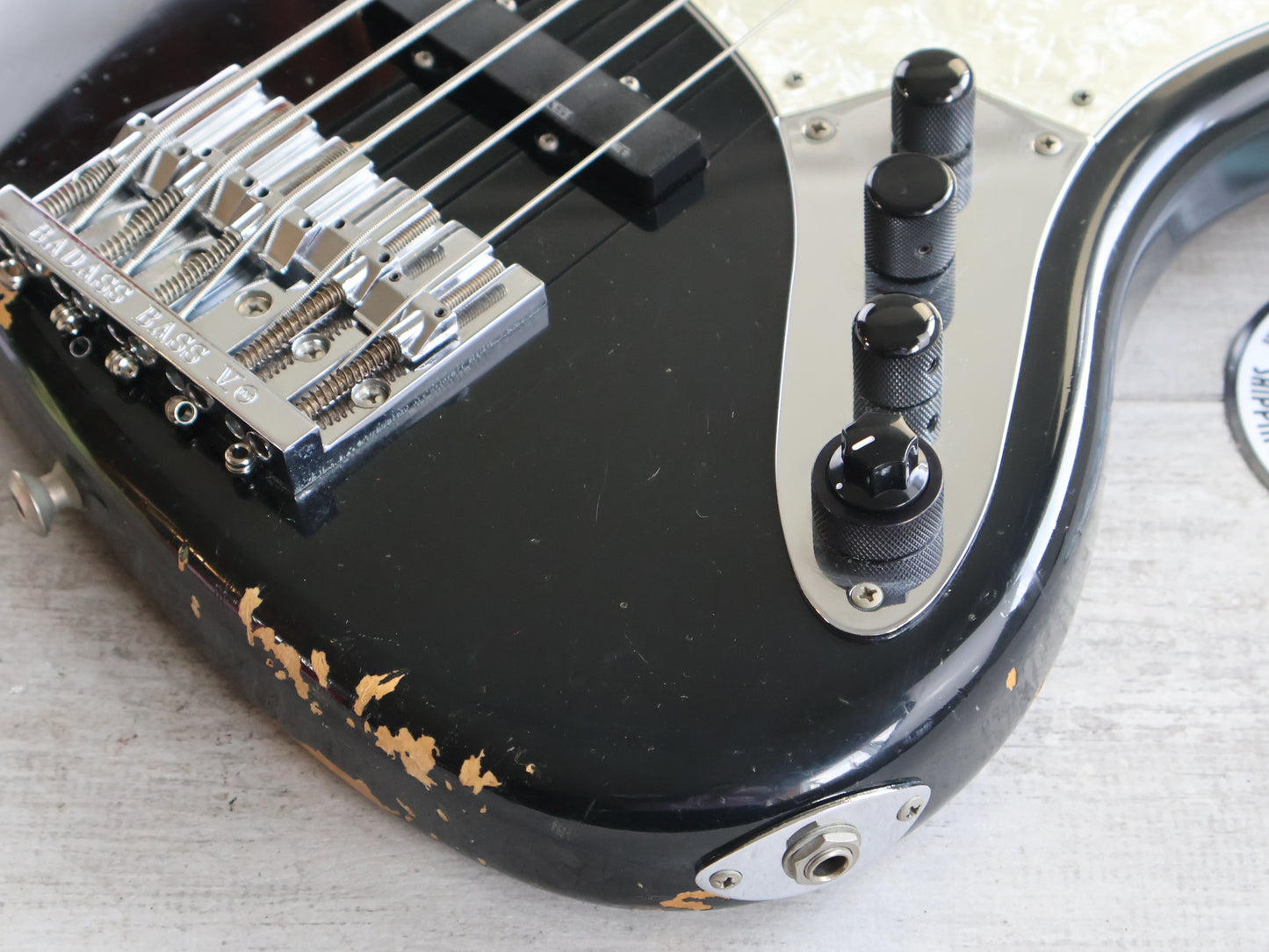 2001 Seymour Duncan Japan DJ-300M5 CTM Custom Pro Series 5-String Jazz Bass (Black)