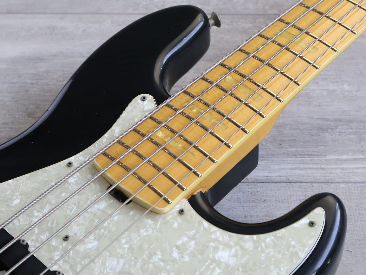 2001 Seymour Duncan Japan DJ-300M5 CTM Custom Pro Series 5-String Jazz Bass (Black)