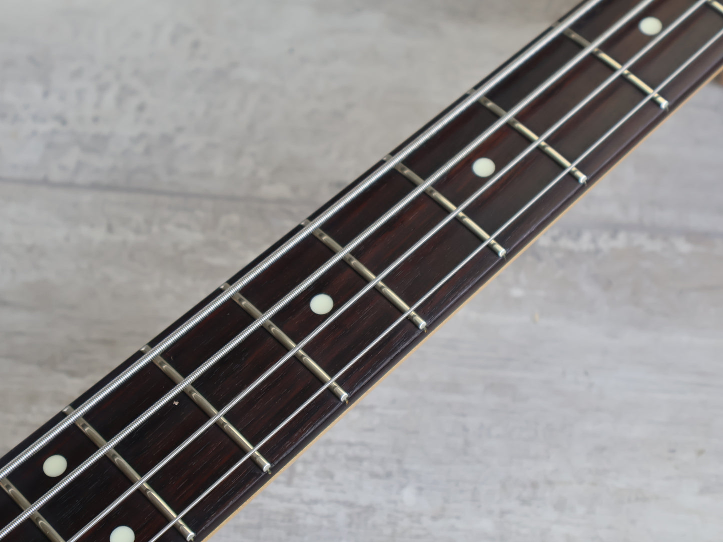 2016 Tokai Japan AJB112G Jazz Bass (See-Through White)