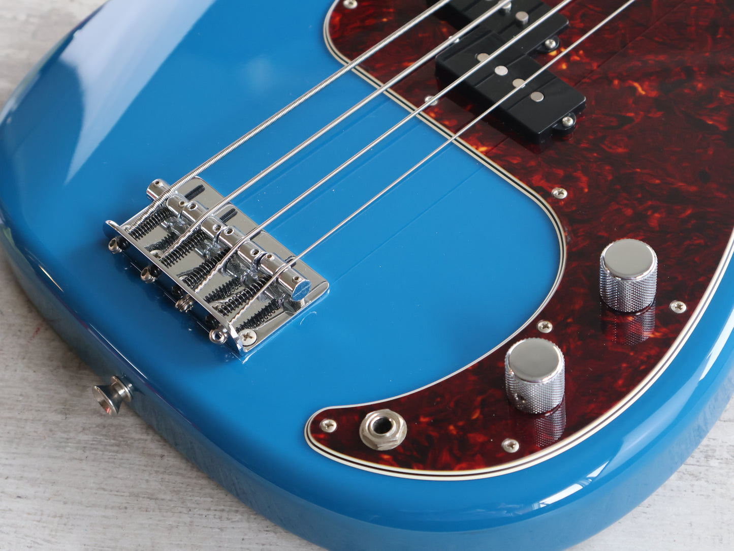 2021 Fender Japan Hybrid II Precision Bass (Forest Blue)