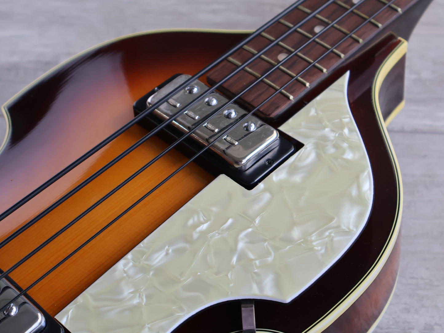 1992 Hofner Germany 500/1 Violin Beatle Bass w/Staple Pickups