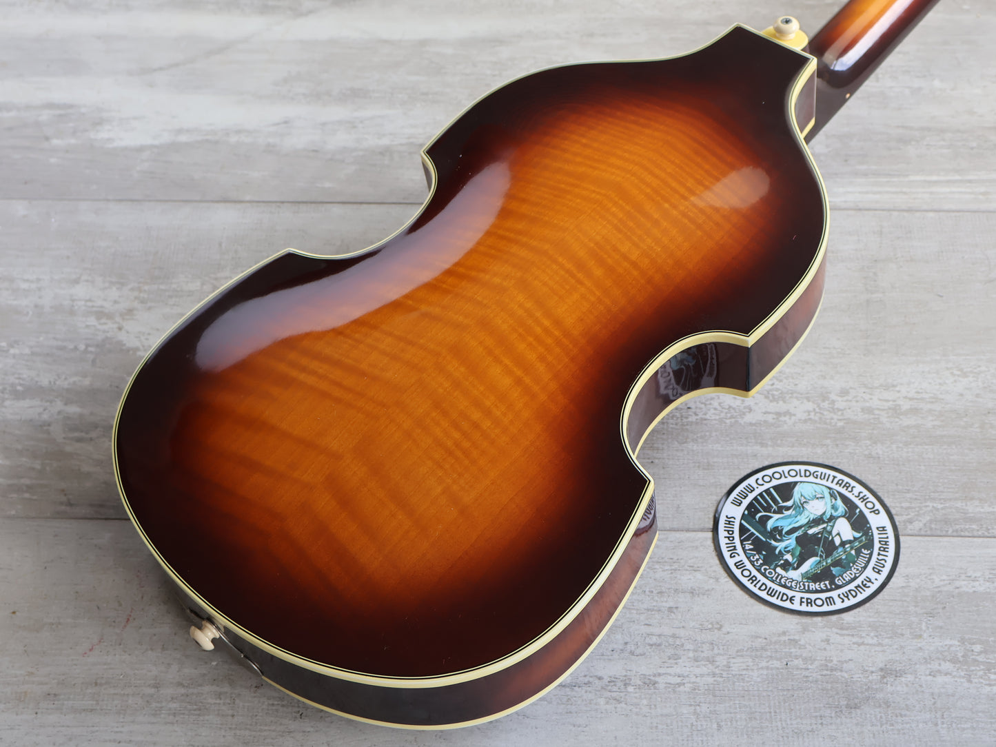 1992 Hofner Germany 500/1 Violin Beatle Bass w/Staple Pickups