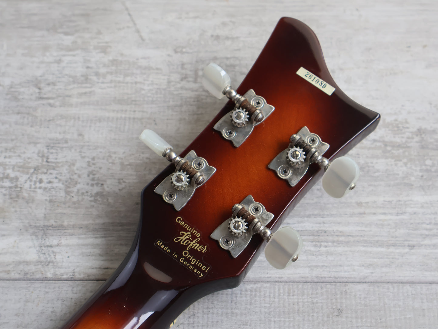 1992 Hofner Germany 500/1 Violin Beatle Bass w/Staple Pickups
