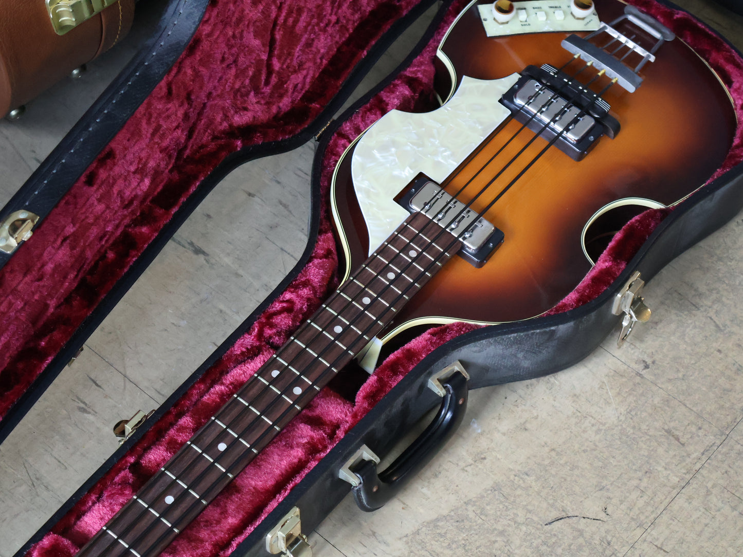1992 Hofner Germany 500/1 Violin Beatle Bass w/Staple Pickups