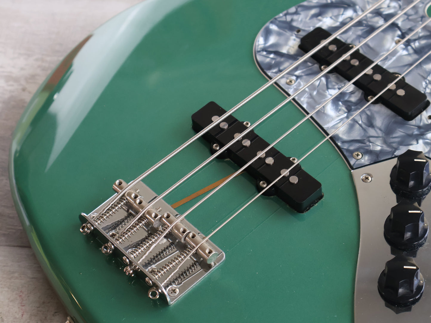 2002 Fender Japan JB62-58 '62 Reissue Jazz Bass (Ocean Turquoise)