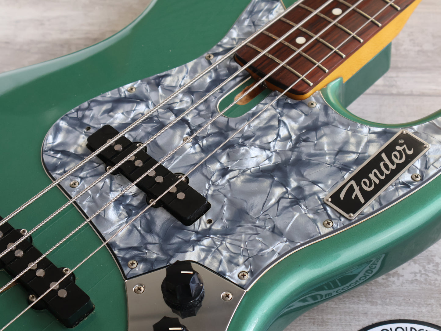 2002 Fender Japan JB62-58 '62 Reissue Jazz Bass (Ocean Turquoise)