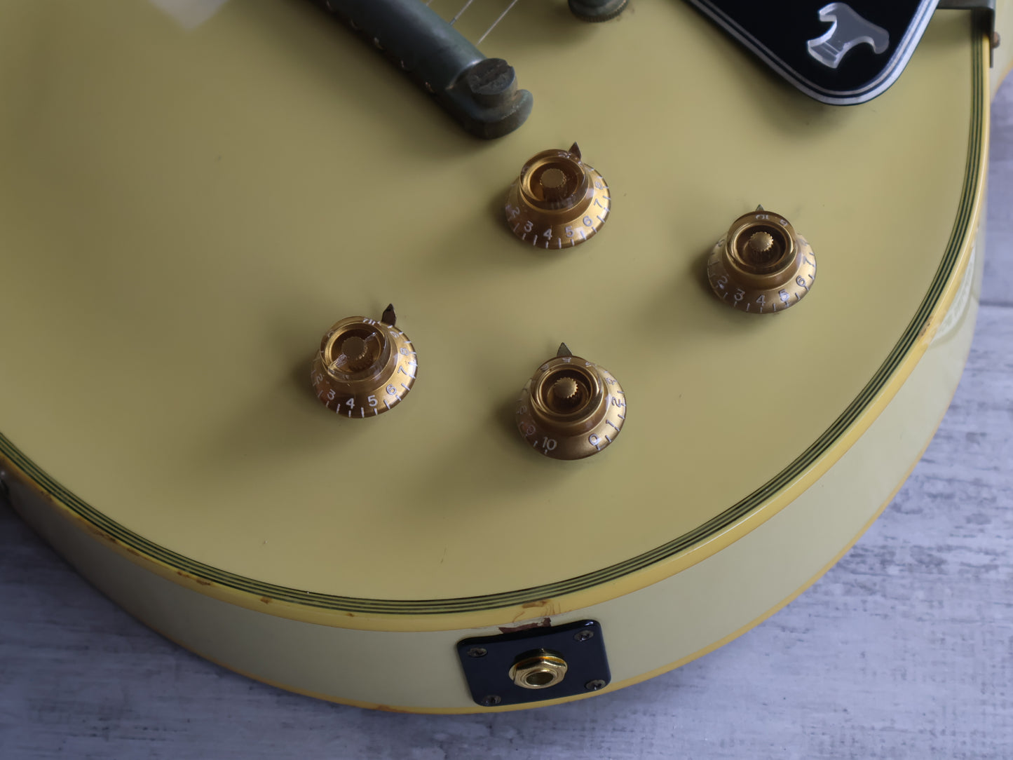 1982 Burny Japan RLC-60 Les Paul Custom (White)