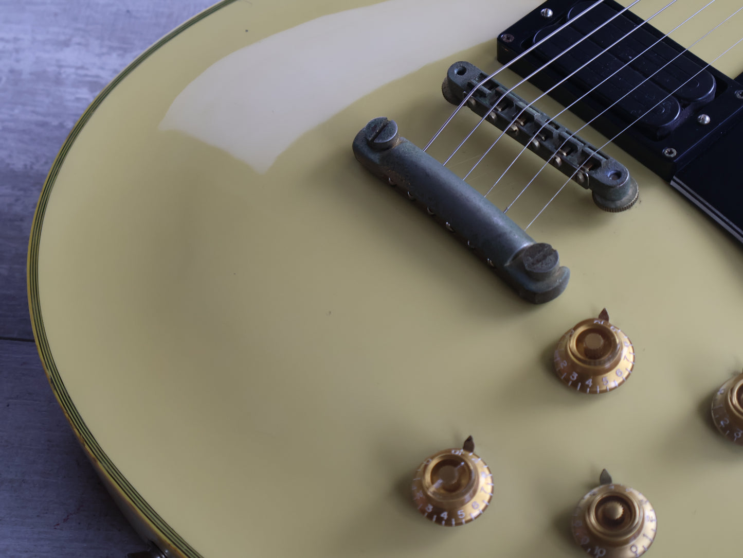 1982 Burny Japan RLC-60 Les Paul Custom (White)