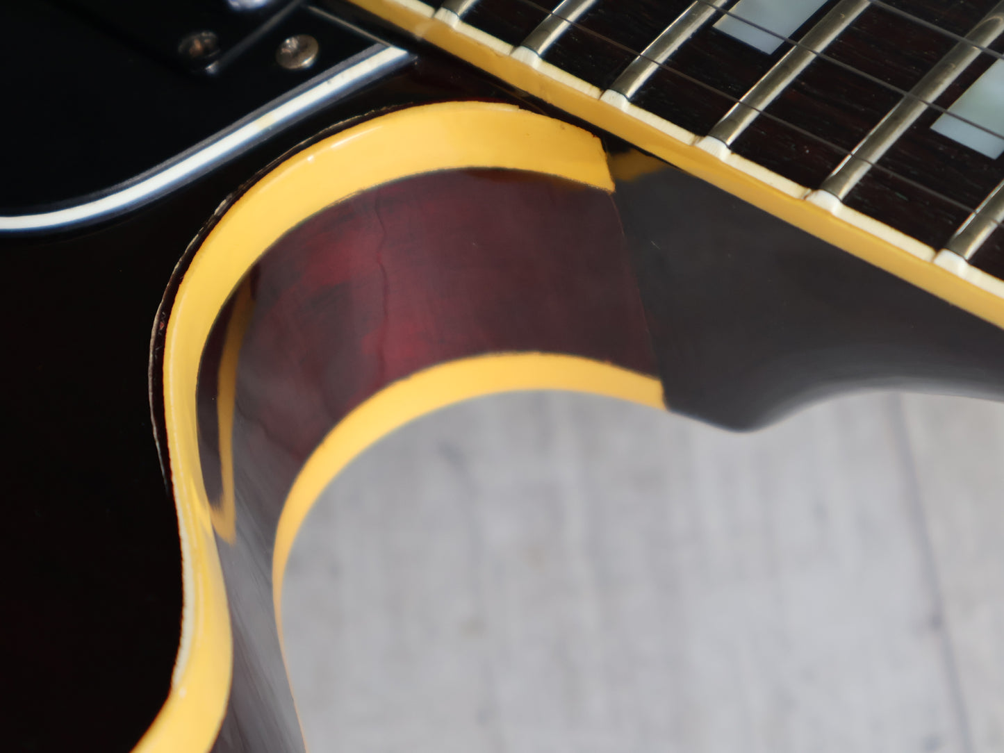 1976 Aria Pro II ES-700WRSemi Hollowbody (Wine Red)