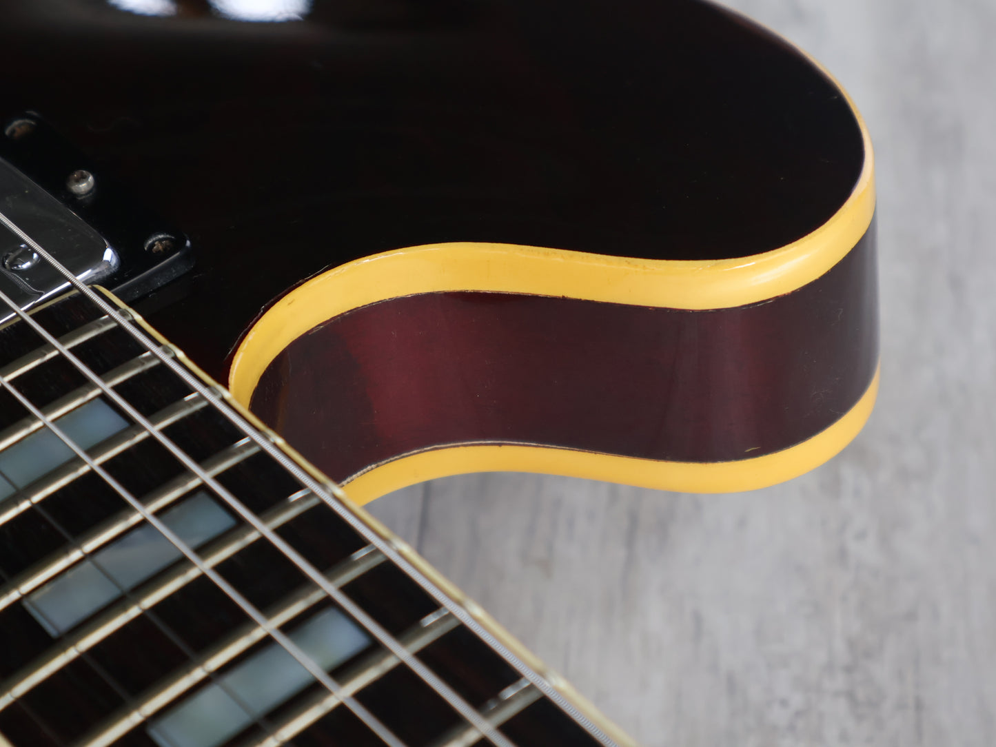 1976 Aria Pro II ES-700WRSemi Hollowbody (Wine Red)