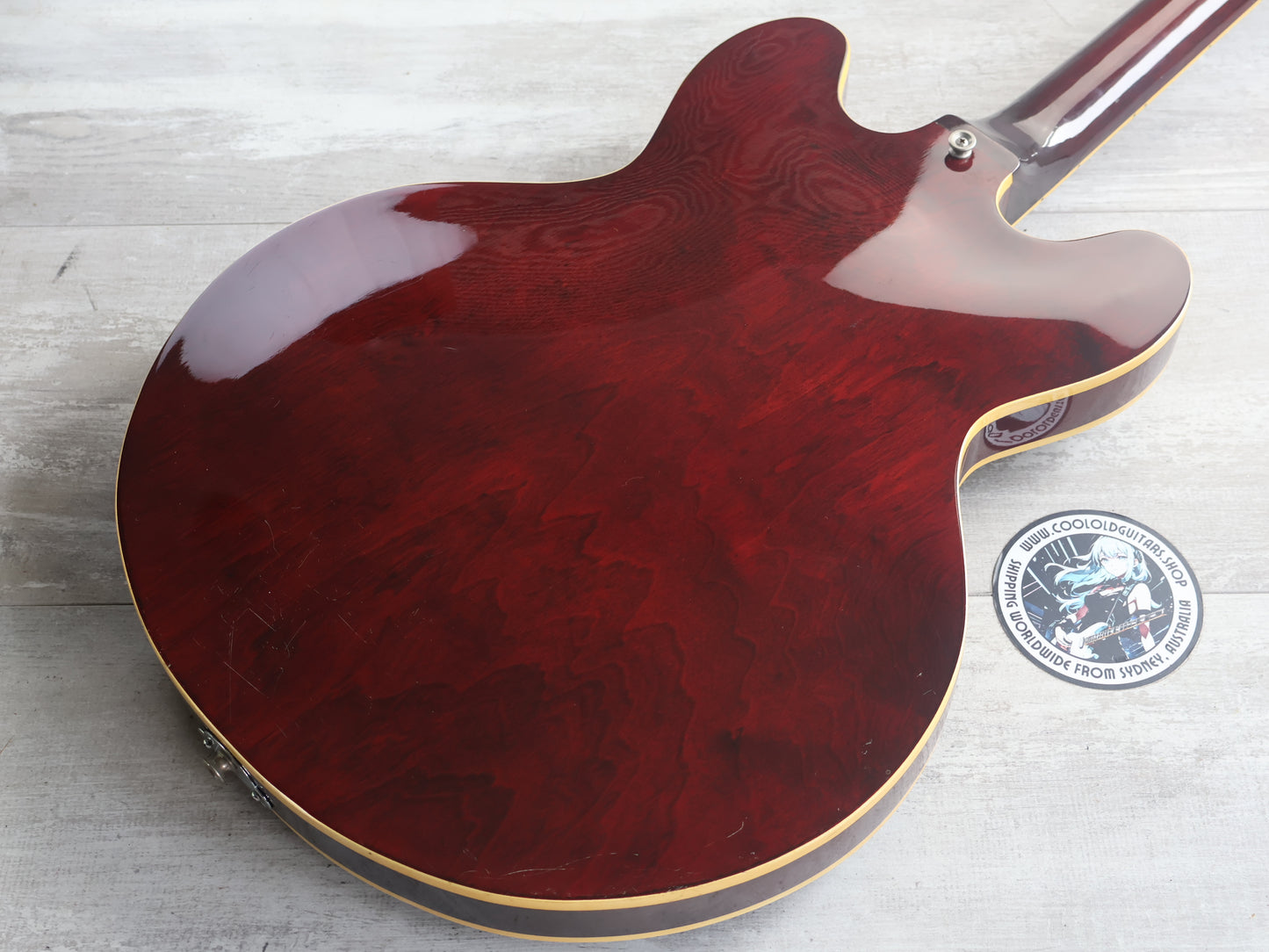 1976 Aria Pro II ES-700WRSemi Hollowbody (Wine Red)