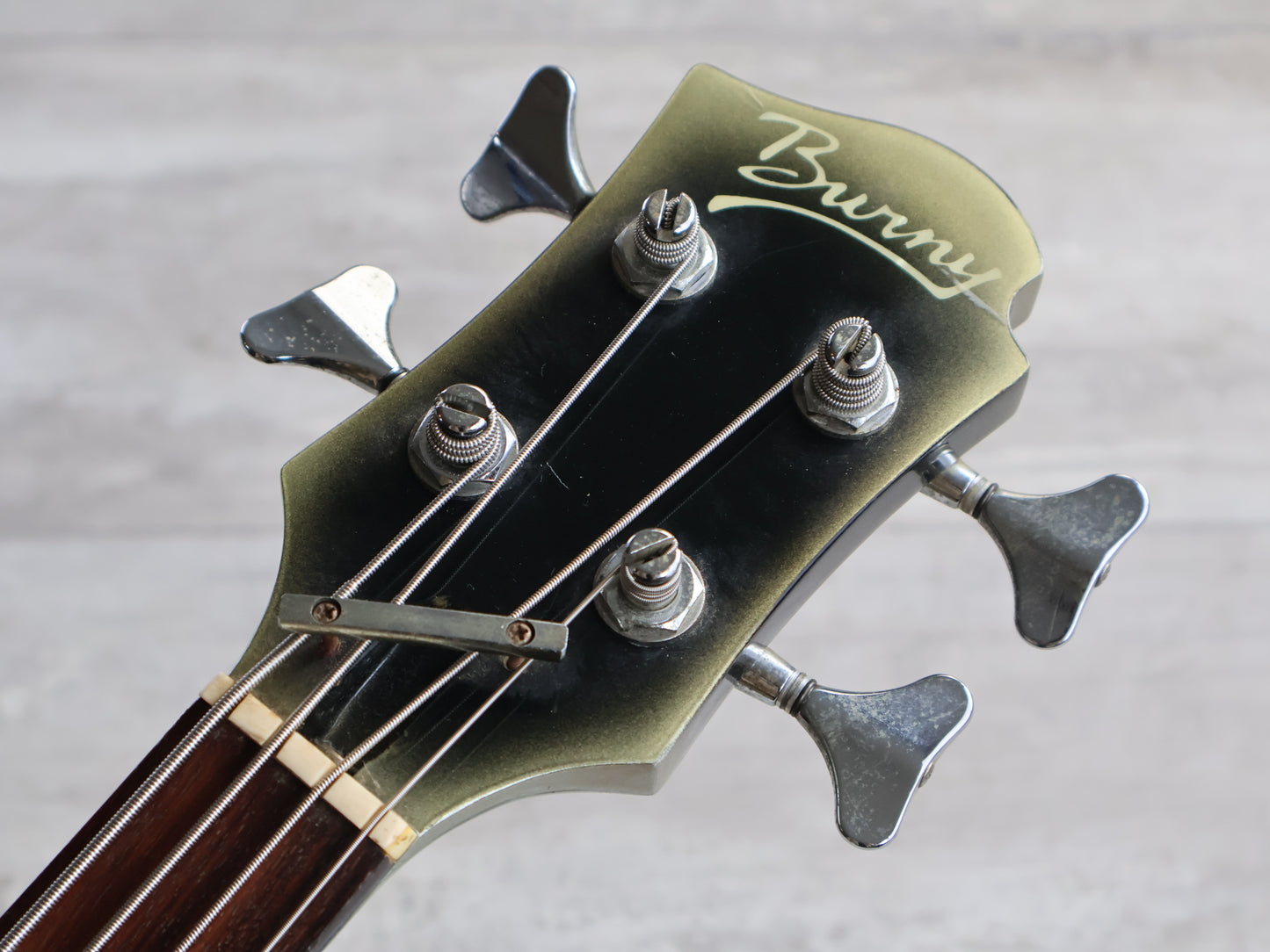 1999 Burny (Fernandes) Japan WSB-80EV Luna Signature Model Bass (Silverburst)