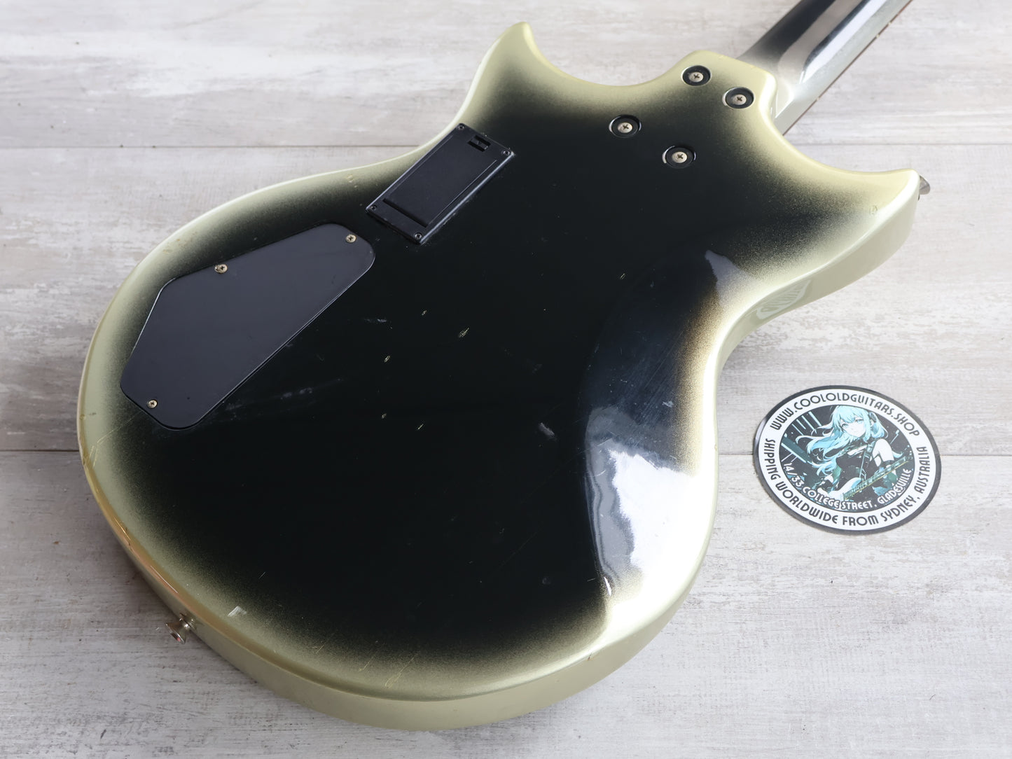 1999 Burny (Fernandes) Japan WSB-80EV Luna Signature Model Bass (Silverburst)