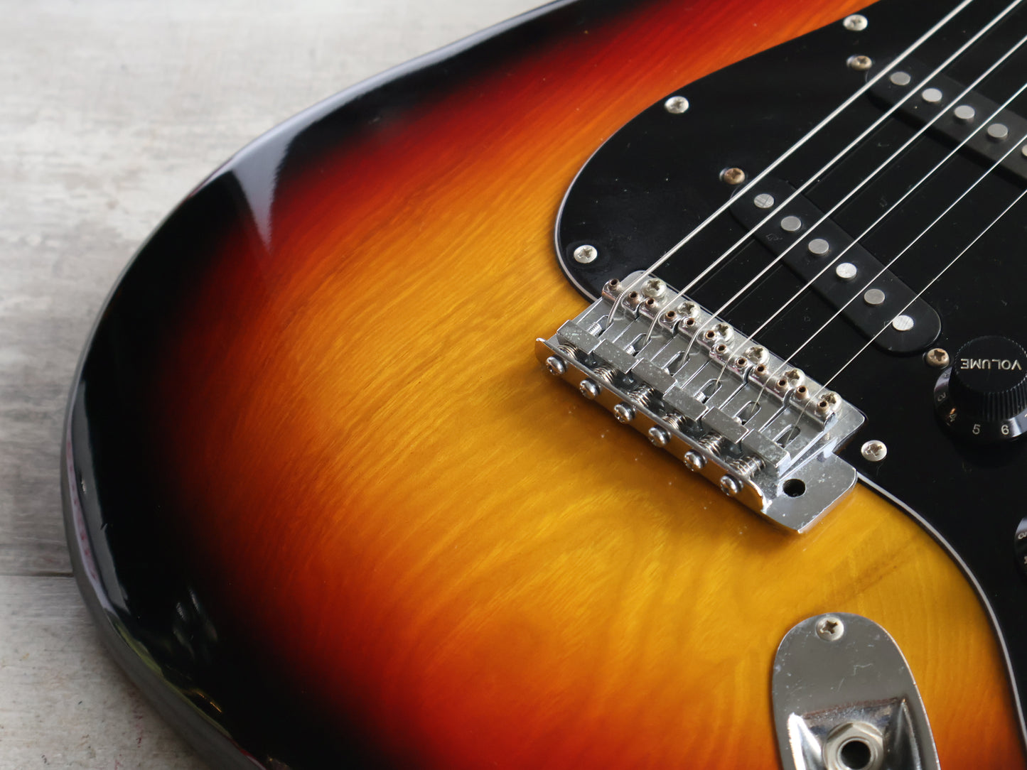 1983 Tokai Japan TSS-48 Silver Star Stratocaster (Three-Tone Sunburst)