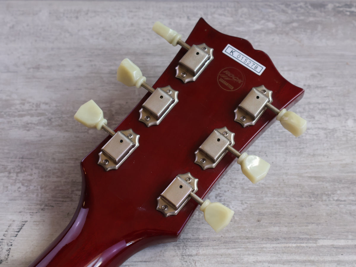 1990 Orville (Gibson) Japan SG-65 '62 Reissue SG Double Cutaway (Cherry)