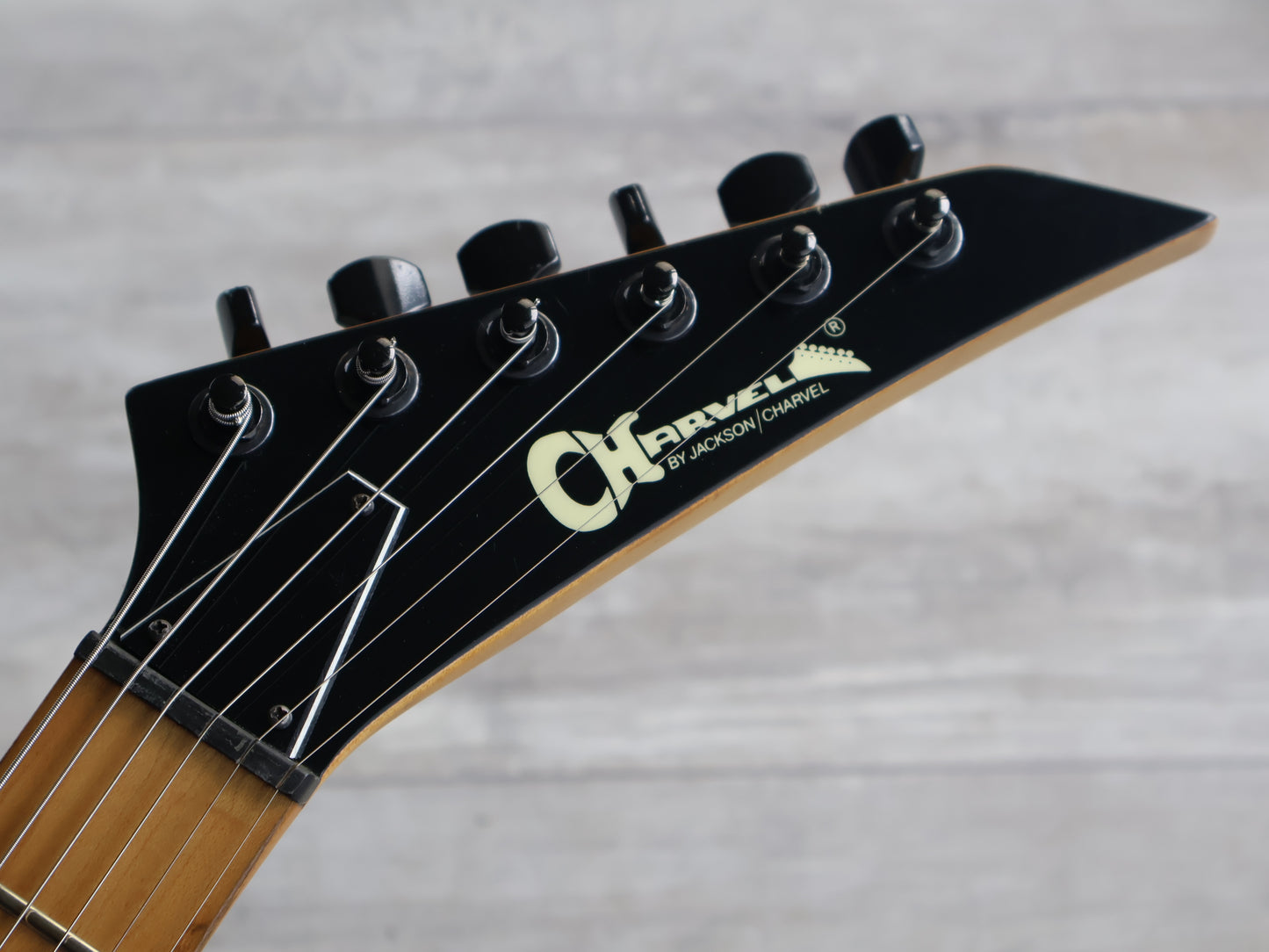 1988 Charvel Japan Model 1C HSS Superstrat (Vintage Ivory)
