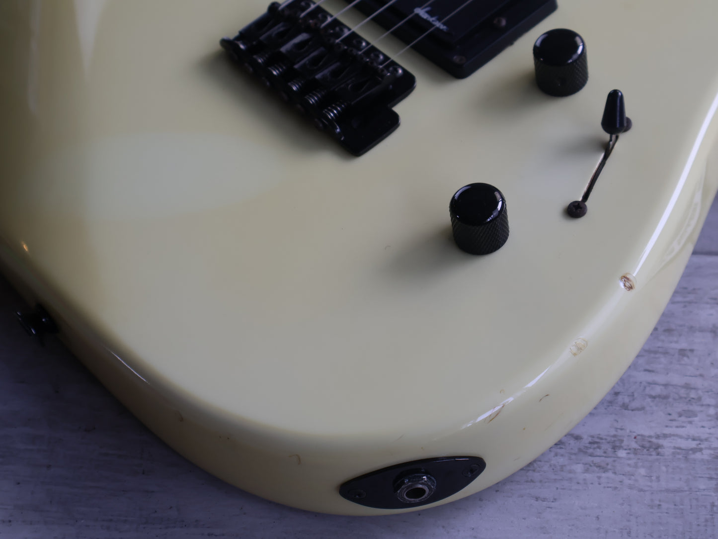 1988 Charvel Japan Model 1C HSS Superstrat (Vintage Ivory)