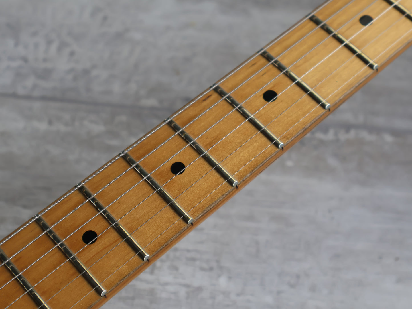 1988 Charvel Japan Model 1C HSS Superstrat (Vintage Ivory)