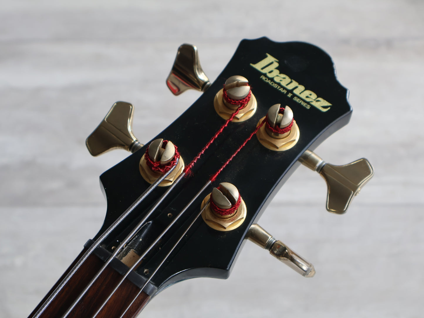1987 Ibanez Japan RB835 Roadstar II Bass Guitar (Black)