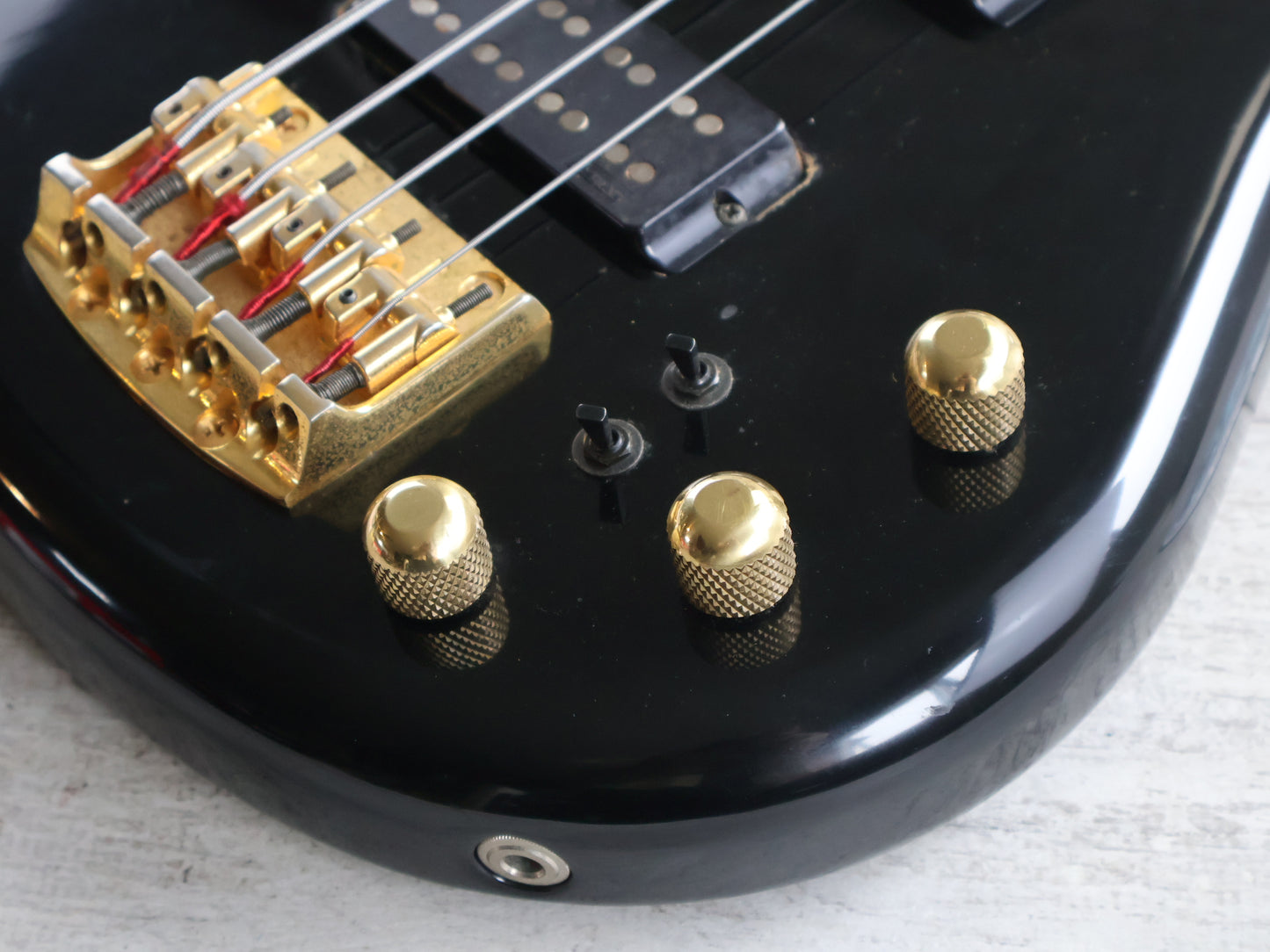 1987 Ibanez Japan RB835 Roadstar II Bass Guitar (Black)