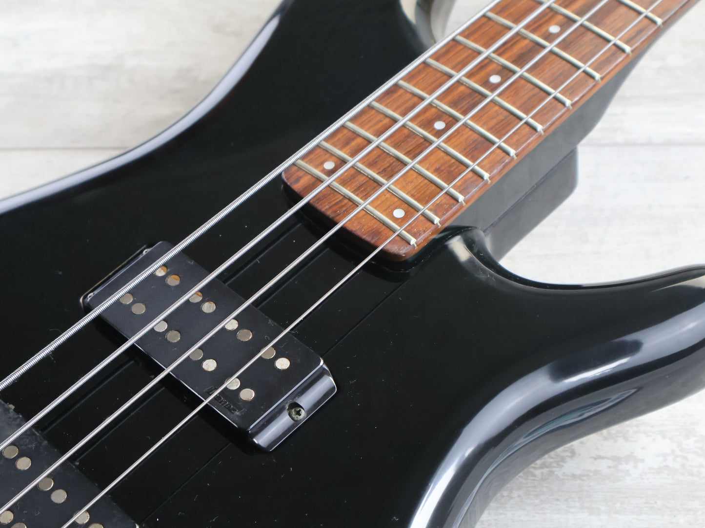 1987 Ibanez Japan RB835 Roadstar II Bass Guitar (Black)