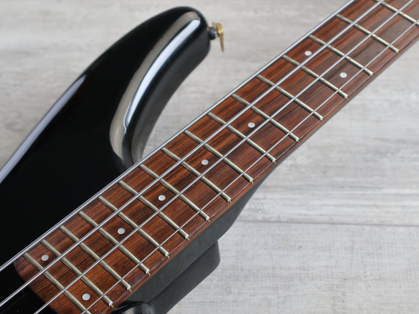 1987 Ibanez Japan RB835 Roadstar II Bass Guitar (Black)
