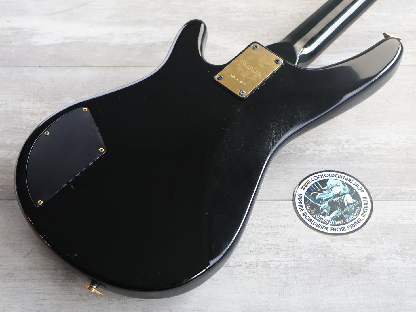 1987 Ibanez Japan RB835 Roadstar II Bass Guitar (Black)