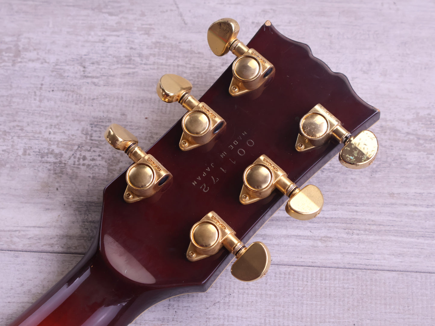 1980 Yamaha Japan AE-1200 Hollowbody Jazz Electric Guitar (Antique Stain)