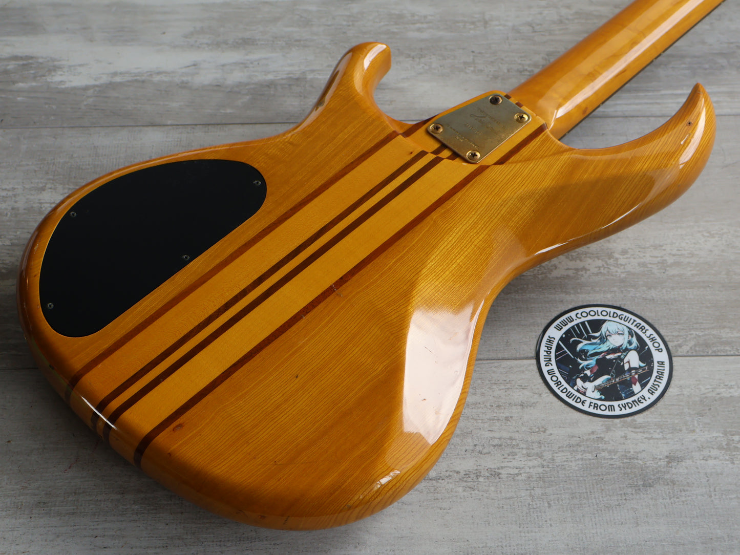 1991 Aria Pro II Japan SB-JR750 Bass (Natural)