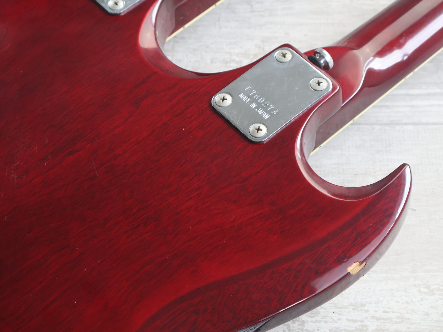 1976 Ibanez Japan 2402 (EDS-1275) Double Neck 6/12 SG (Cherry Red)