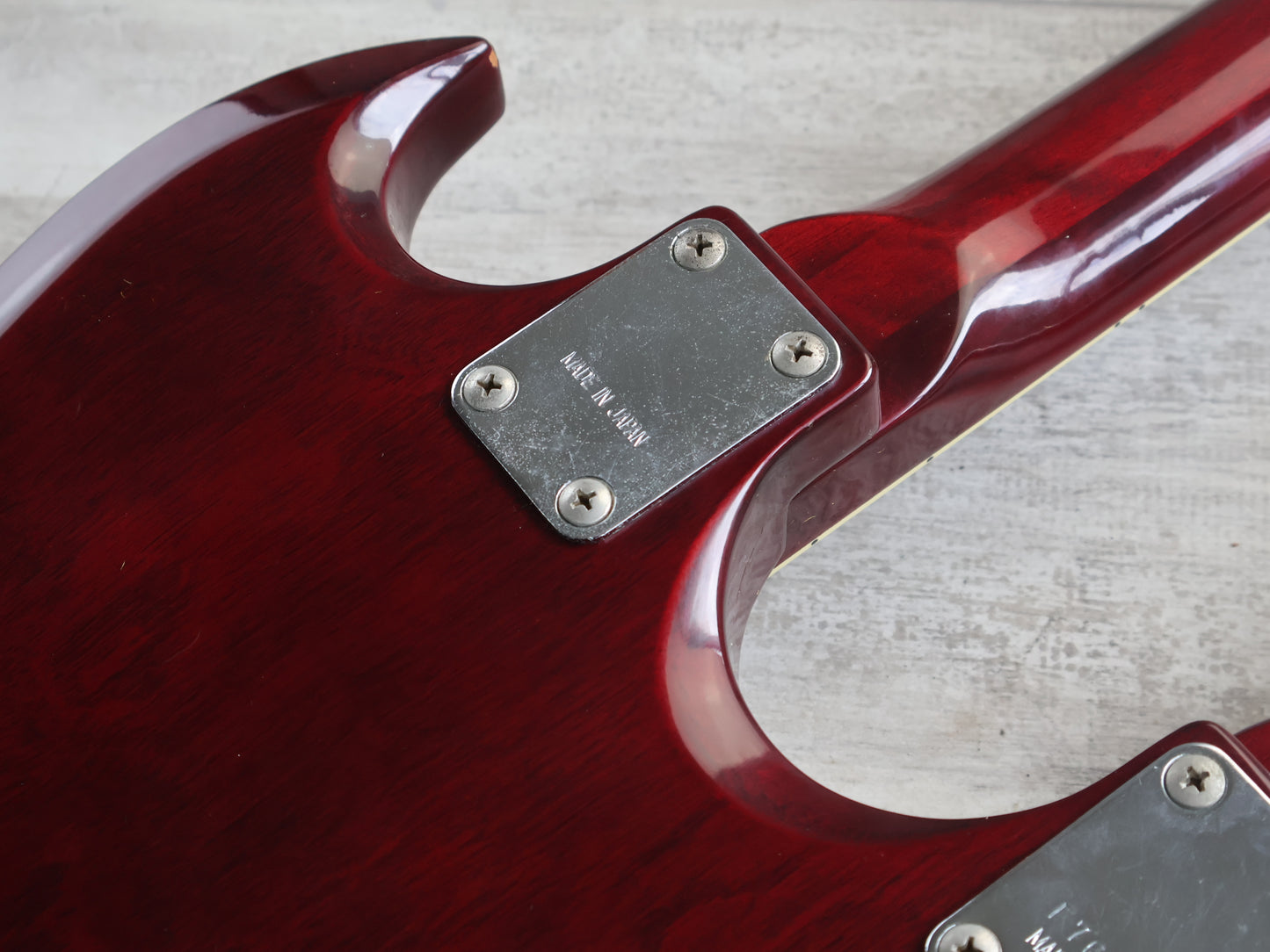 1976 Ibanez Japan 2402 (EDS-1275) Double Neck 6/12 SG (Cherry Red)