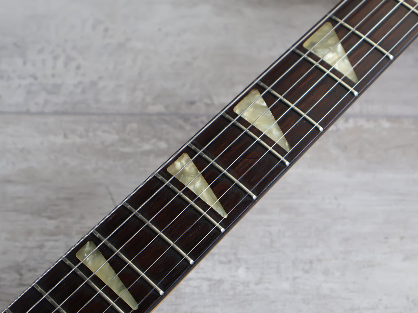 1982 Aria Pro II Japan RR-XX Randy Rhoads Flying V (White & Gold)