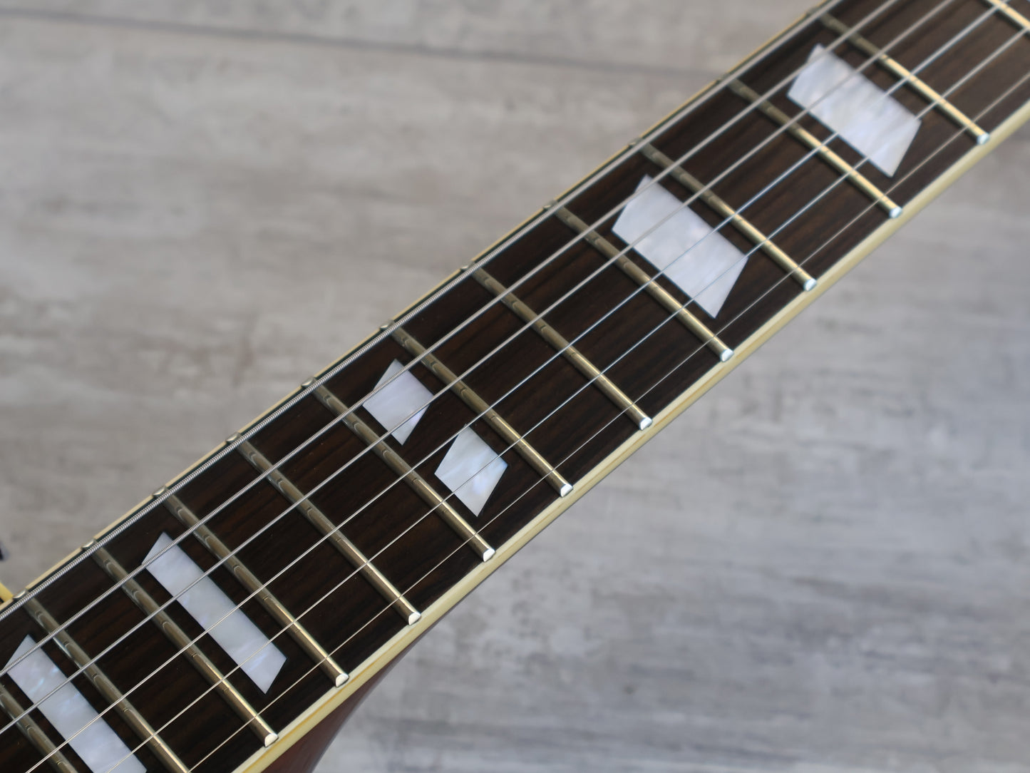 1996 Greco Japan LG-90 Eclipse Style Les Paul (Transparent Blue)