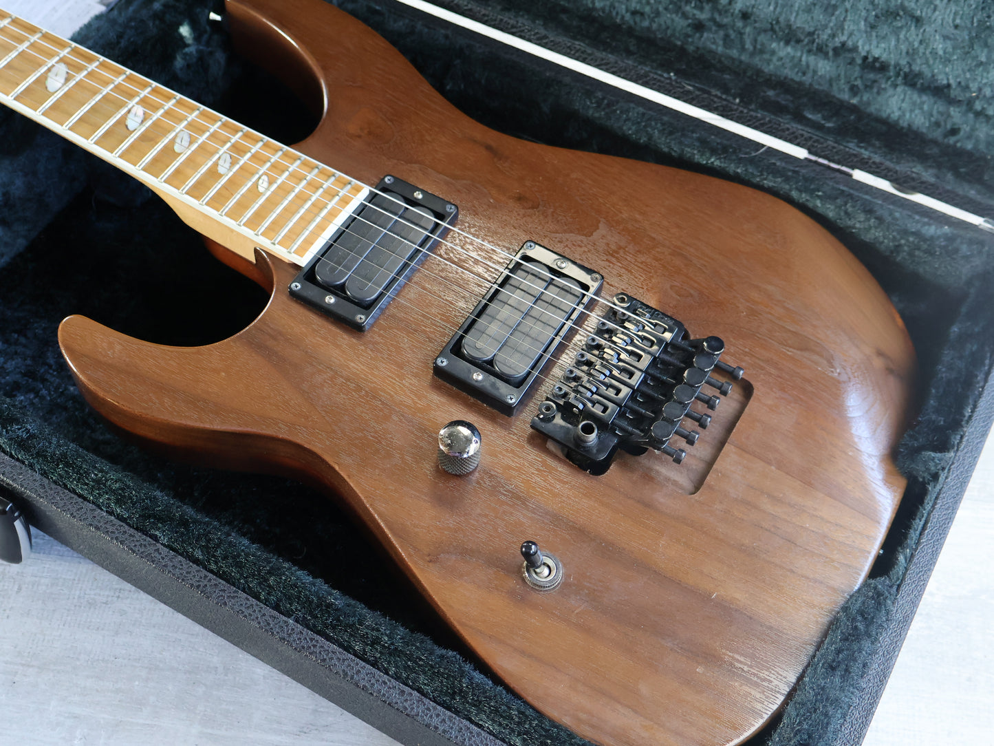 2011 Caparison Dellinger II-WM-MF LH Left Handed (Natural)