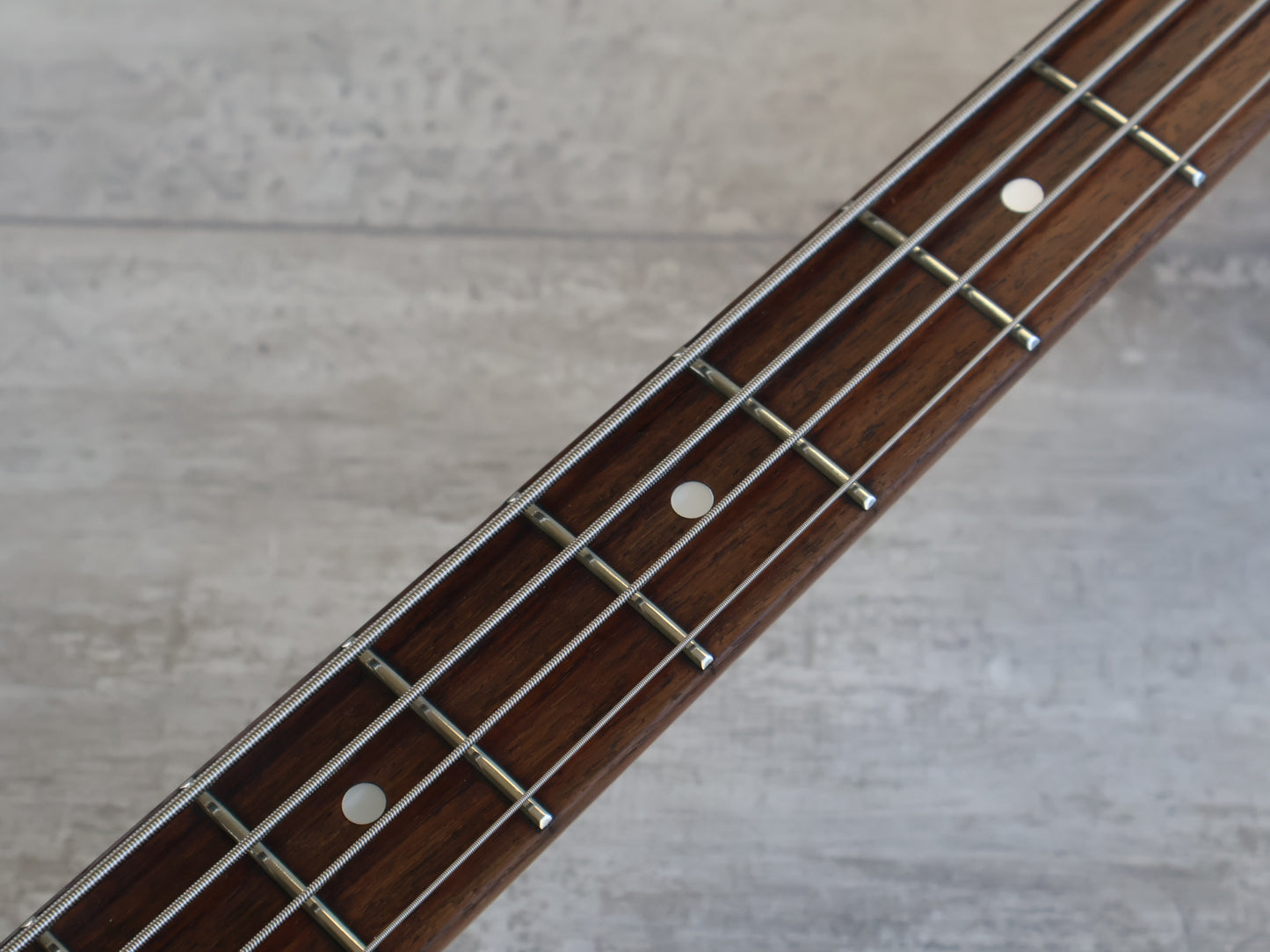 1983 Ibanez Musician MC824 Neckthrough Bass (Dark Stain)