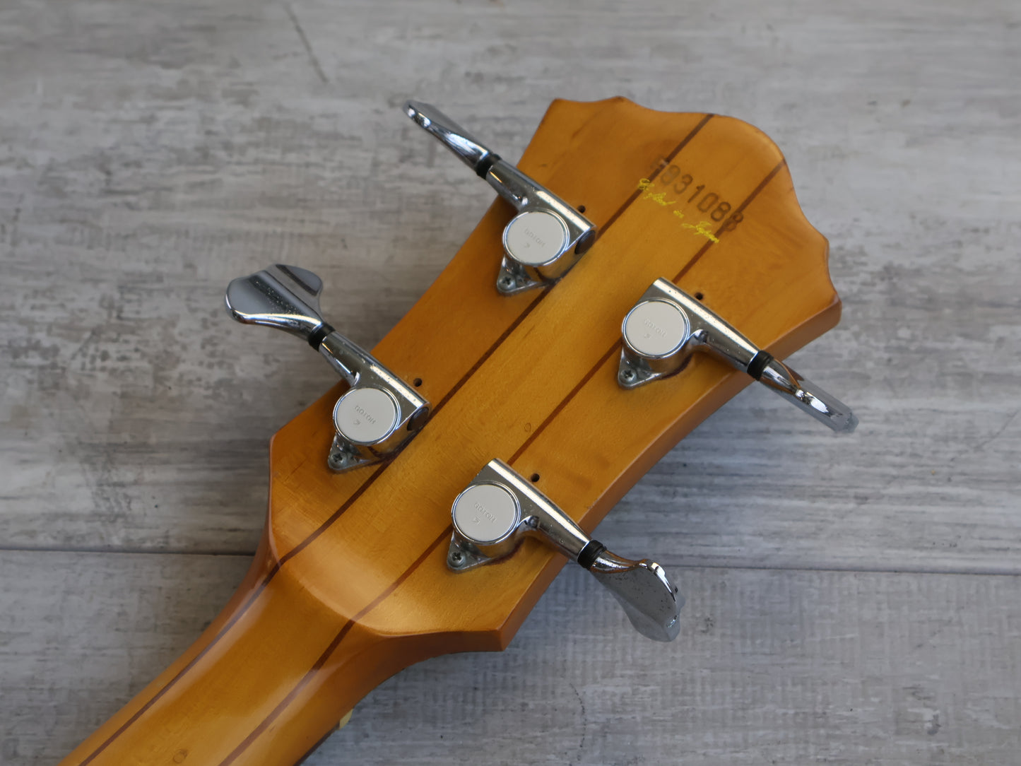1983 Ibanez Musician MC824 Neckthrough Bass (Dark Stain)